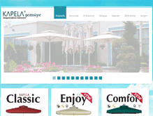 Tablet Screenshot of kapelasemsiye.com